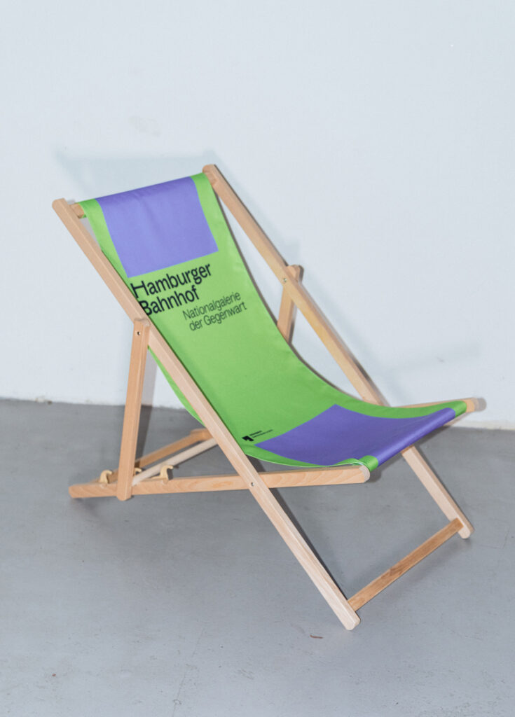 Beach chair with 