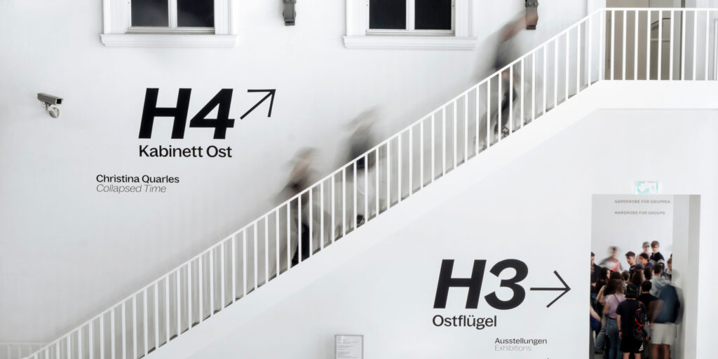 Hamburger Bahnhof Leitsystem